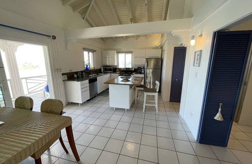 Oyster Pond Villa | Stunning Ocean & Oyster Pond Views Private Villa Fast Fiber WiFi & 40ft Terrace