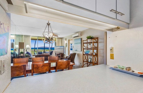 Kihei Condo | Stunning Oceanfront, 2BR/2BA, Gorgeous Ocean & Mt. Views, Premium A/C