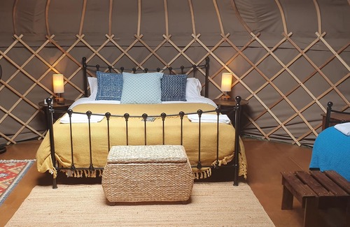 Largs Cabin | Stunning Premium Yurt in Kelburn Estate near Largs