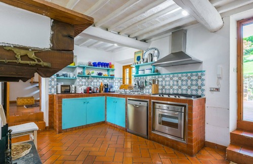 Greve in Chianti House | Stunning private villa for 8 people with WIFI, A/C, pool, TV, patio and panoramic view