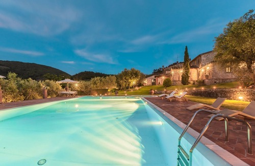 Monsummano Terme Villa | Stunning private villa with hot tub, WIFI, private pool, A/C, TV, panoramic view and parking
