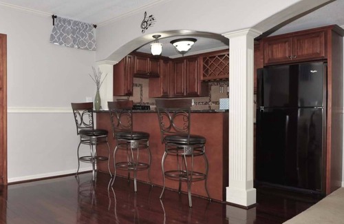 Overland Park House | Stunning private villa pond, theater, a place for loving memories