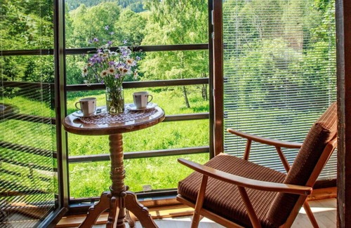 Lipno nad Vltavou Villa | Stunning private villa for 6 people with WIFI, TV, patio, pets allowed, panoramic view and parking