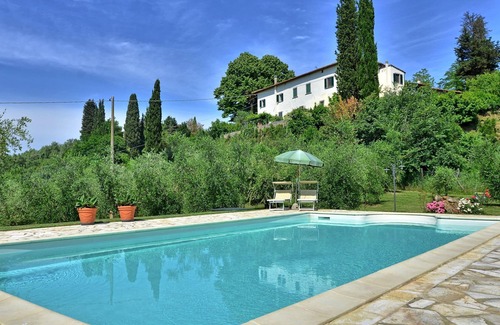 San Miniato Villa | Stunning private villa for 8 guests with A/C, private pool, WIFI, TV, terrace and panoramic view