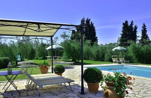 San Miniato Villa | Stunning private villa for 8 guests with A/C, private pool, WIFI, TV, terrace and panoramic view