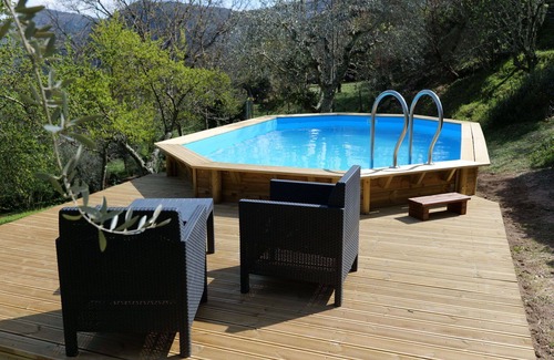 Monticiano Villa | Stunning private villa for 6 guests with private pool, WIFI, TV, patio, pets allowed and parking