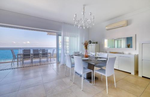 Sliema Apartment | Stunning Seafront Lux Apt Fort Cambridge wt POOL