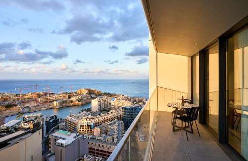 Paceville Apartment | Stunning Seaview Mercury Tower Apartments - Luxurious Twin Units
