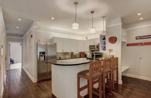 Mountain House Condo | Stunning Ski-In Ski-Out Condo/Private Hot Tub/Recently Updated