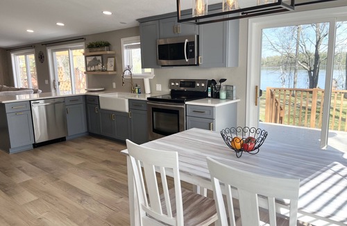 Park Falls House | Stunning, UPDATED Lakefront Home-Pike Lake Point-Water and Snow Adventures Await