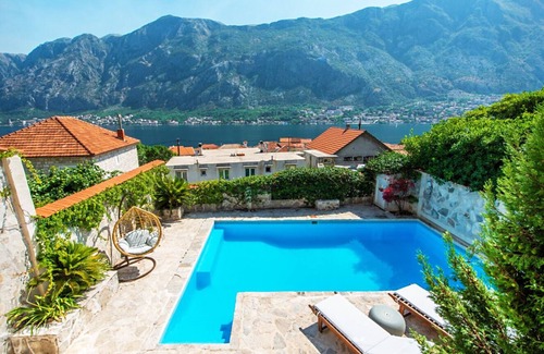 Prcanj House | Stunning view of Boka Bay
