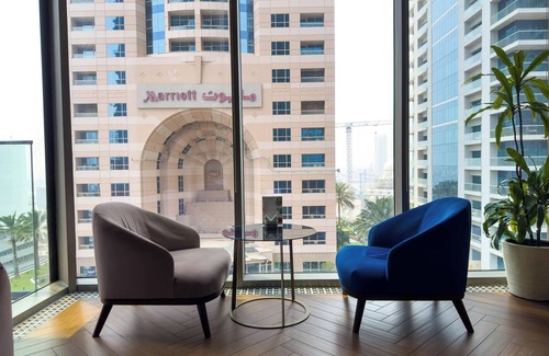 Dubai Marina Apartment | Stylish 1BR Hotel Apartment Overlooking the Marina