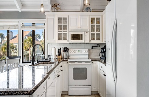 Sealoft Villas Villa | Stylish beach villa with three decks, and golf course views