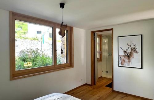 Tinzen Ski Chalet | Stylish chalet w/Sauna: Alpine escape