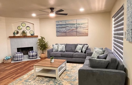 Little Elm House | Stylish Getaway with Pool, Media Room & Prime Loc