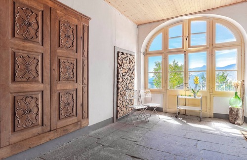 Maccagno Apartment | Stylish house with 42 sqm panoramic terrace on Lake Maggiore