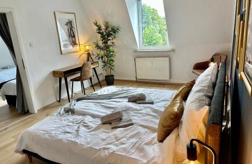 Gemarkung Langerfeld Apartment | Stylish im Altbau, Netflix, Sonos, nahe 3M und Vorwerk
