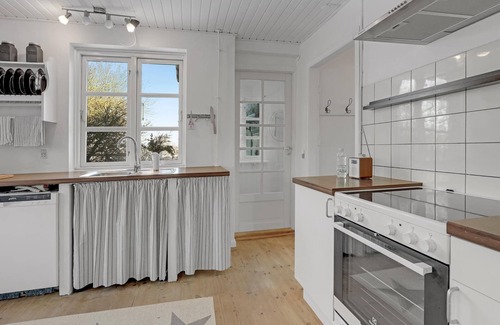 Østermarie House | Stylish living in this large vacation home in Østermarie on the island of Bornholm.