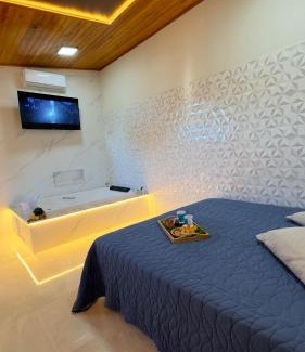 Piratuba House | Suíte dos Sonhos - Suíte climatizada - Romântica, única e meio à natureza!