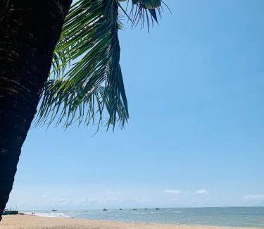 Japaratinga House | Suíte frente mar e pés na areia