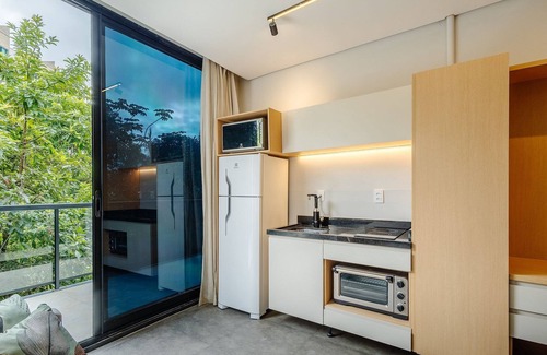 Praia dos Amores Apartment | Sua estadia próxima da Praia Brava - BSO