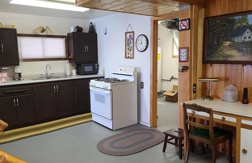 Sault Ste. Marie Cabin | Sugar Island, Michigan: Waterfront cabin with beautiful sunsets and beach.
