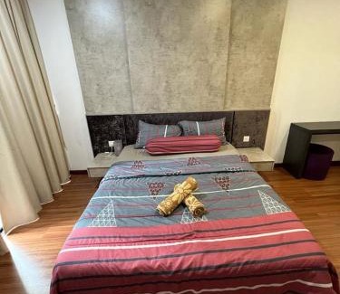 Shah Alam Apartment | Suite 196 at i-City-2BR l 5 Pax l Wifi l 1 Car Park