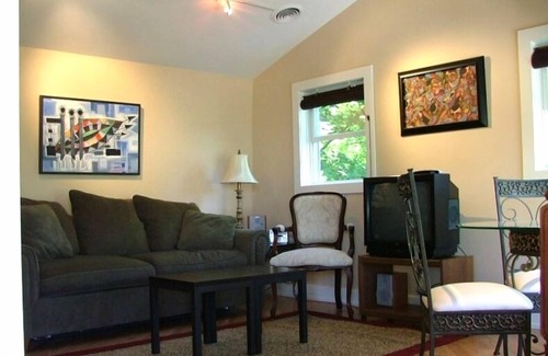 Saugatuck Apartment | Suite #2 (of 2) at Amazwi Gallery in Historic District with Water and Park Views