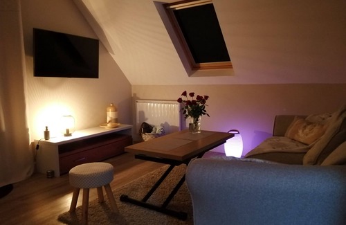 Sizun Bed & Breakfast | Suite-Romantic-Whirlpool bath-Terrace