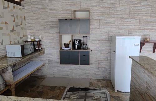 Barra Nova Villa | Suite with simple decor, balcony, hammock, air conditioning, minibar and smart TV