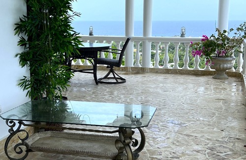 Cabrera Hotel | Suite with two pools, ocean view balcony, & walk-in shower- beach minutes away!
