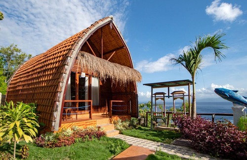 Penida Island House | Sundi Ocean Bungalow 1 (Deluxe Hut Ocean View )
