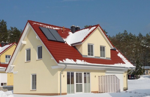 Korswandt House | Sunny holiday home with terrace, fireplace, sauna for a relaxing holiday