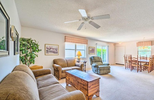 Chatham House | Sunny Home in The Villages with Lanai and Pool Access!