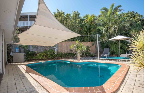 Sunrise Beach House | Sunrise Holiday Home - Space, Style, Comfort & Heated Pool