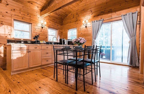 Belgrade Ski Chalet | Sunset Chalet Lakefront Hot Tub Game Room