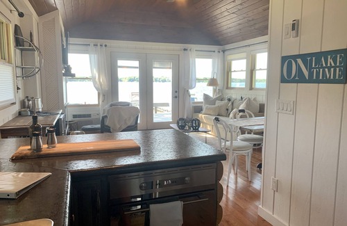 Lindstrom Cottage | Sunset Point West facing cottage. Amazing spot RIGHT on the water!