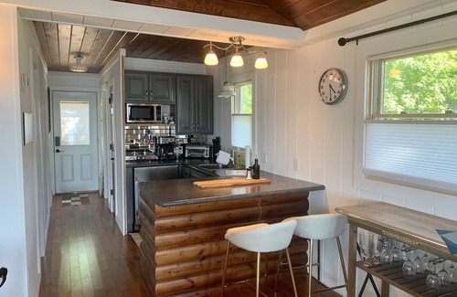 Lindstrom Cottage | Sunset Point West facing cottage. Amazing spot RIGHT on the water!