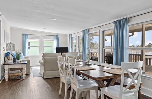 Cedar Point House | Sunset Views-Hot Tub-Game Room-Office-Private Dock
