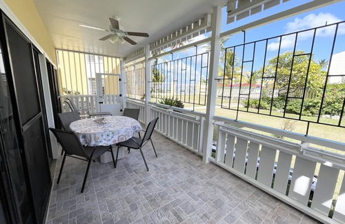 Estate Golden Rock Condo | Sunshine Suite, Just Steps to the Pool and Ocean