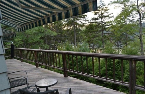 Edgecomb Ski Chalet | Superb 5 Bedroom Home with 3 and a half baths on 5+ Acres- Dock and Water View.