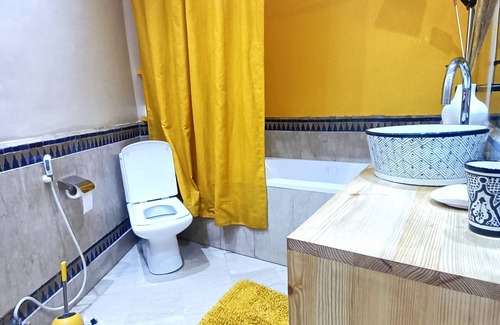 Majorelle Apartment | Superb Apt with Panoramic Terrace, Steps from Majorelle Gardens and YSL Museum