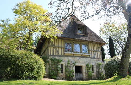 Saint-Hymer House | Superb Norman cottage with swimming pool and park of 10 ha near Pont l'Evêque