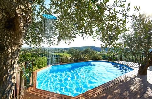 Vicopelago House | Superb Olive Grove House - Lovely Pool! Views LEANING TOWER! Near Pisa & Lucca.