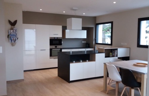 Pleumeur-Bodou House | Superb recent house classified * sea view-50m from the sea - Landrellec/Trégastel