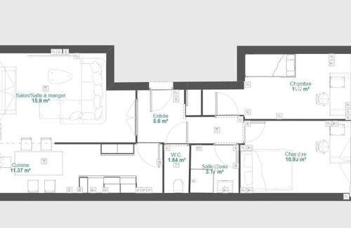 Argenteuil Apartment | Superbe appartement argenteuil gare du val