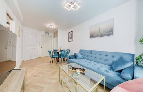 Billancourt–Rives de Seine Apartment | Superbe Appartement Dans un Parc Surplombant Paris