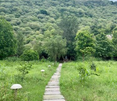 Thana Gazi House | Surya Bagh - A Luxury Hideaway - 20 minutes drive to Tehla gate, Sariska Tiger Reserve & 10 minute from Bhangarh Fort