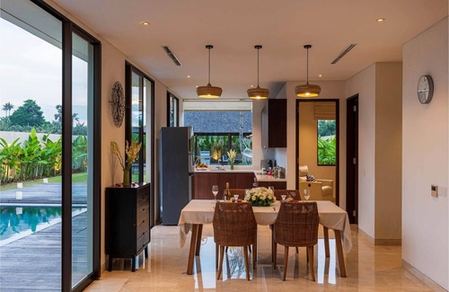 Ketewel Villa | Svarga 3 Bed Beachfront Brand New Stylish Private Pool Villa, Lawn & Gazebo