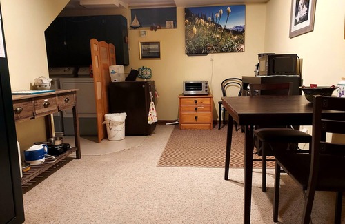 Evergreen Apartment | Swan Mntn View-Entire, Private Basement Suite, Close to GNP, Whitefish & Lake.